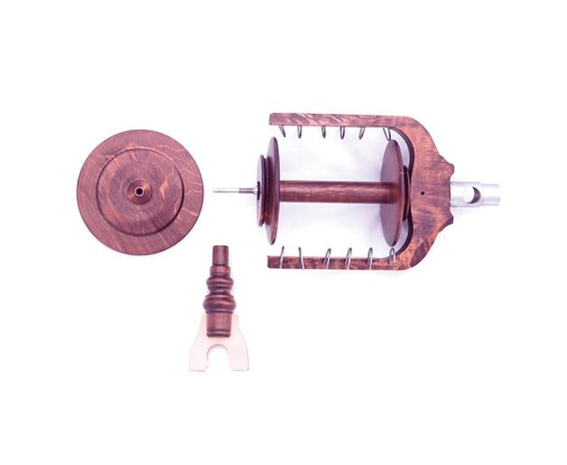 Kromski Jumbo-Flyer-Set – für Minstrel-Spinnrad – Mahagoni