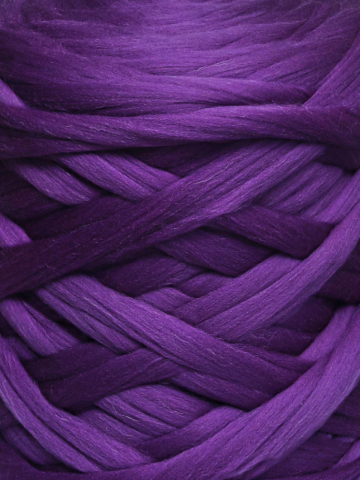 Kromski Merino Kammzug Standard in Blaubeere, Farbe 100