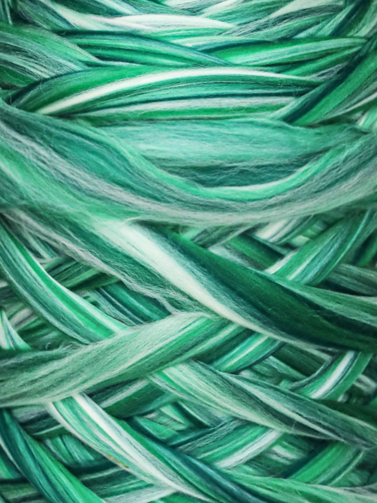 Kromski Merino Kammzug Standard in Monstera, Farbe 110