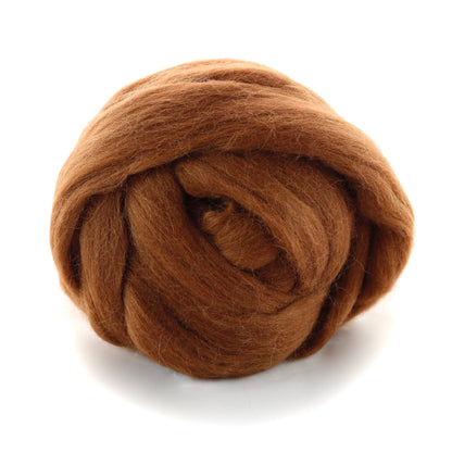 Kromski Merino Kammzug Standard in Toffee, Farbe 22