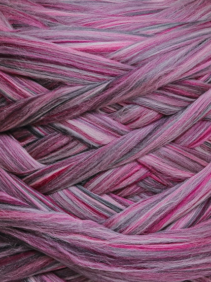 Kromski Merino Kammzug Premium in Orchidee, Farbe 282