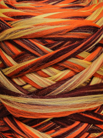 Kromski Merino Kammzug Standard in Goldener Herbst, Farbe 89