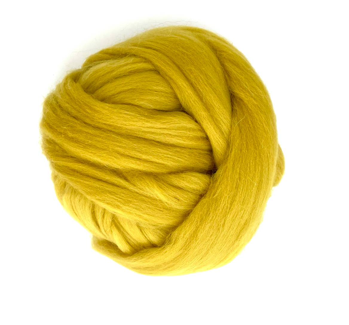 Kromski Merino Kammzug Standard in Helloliv, Farbe 75