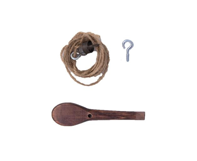 Kromski Bremsband mit Stift – für Fantasia-Spinnrad – Walnuss