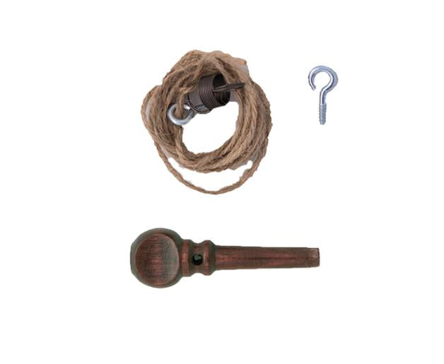 Kromski Bremsband mit Stift – für Minstrel-Spinnrad – Walnuss