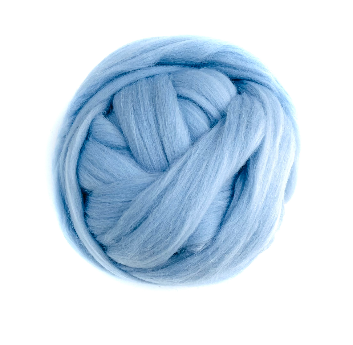 Kromski Merino Kammzug Standard in Hellblau, Farbe 74
