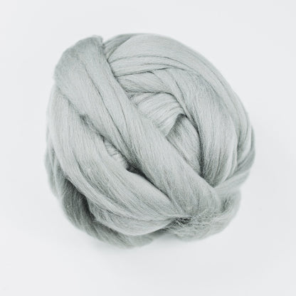 Kromski Merino Kammzug Standard in Hellgrau, Farbe 40