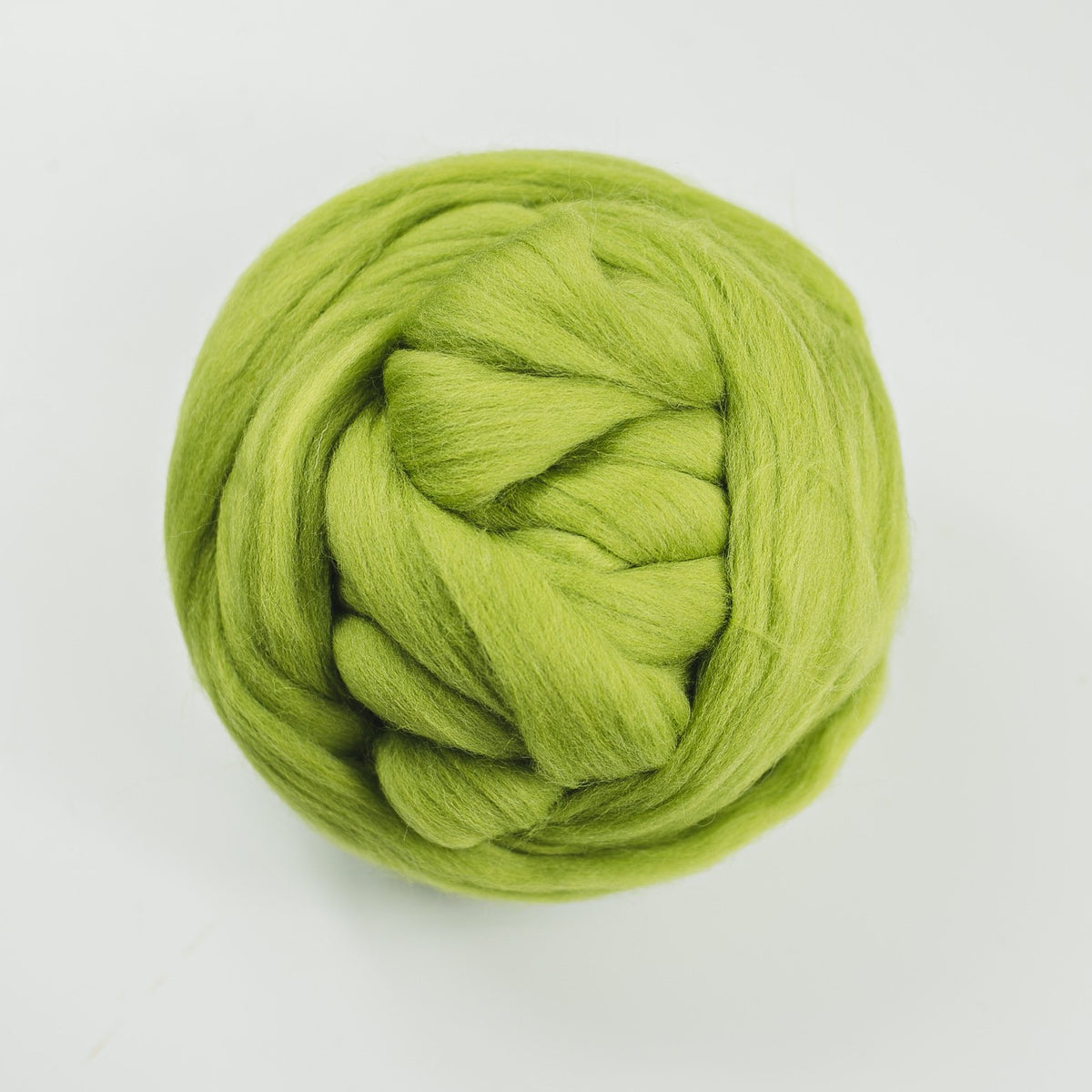 Kromski Merino Kammzug Standard in Hellgrün, Farbe 29