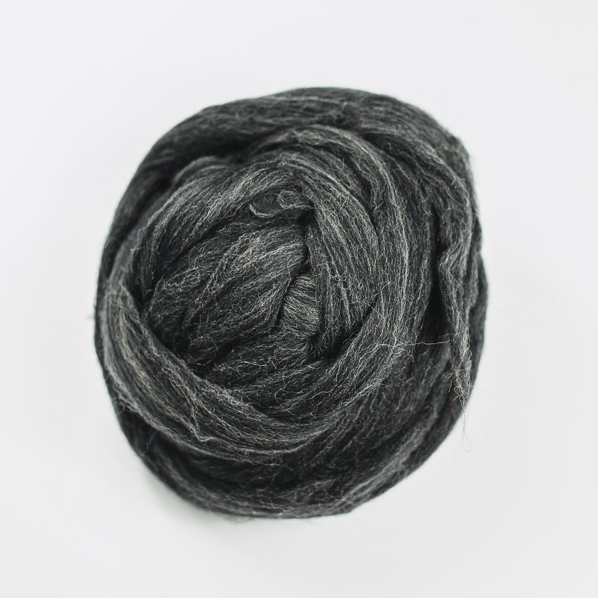 Kromski Merino Kammzug Standard in Pfeffer und Salz, Farbe 42