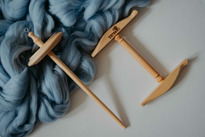 Kromski Handspindel-Set Deluxe Lackiert