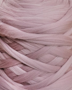 Kromski Merino Kammzug Premium in Altrosa, Farbe 206