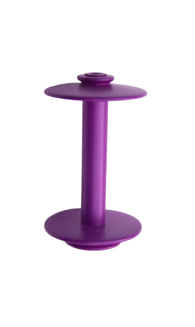 Kromski Spule in königsviolett – robuster Kunststoff, Ersatzteil für Spinnrad, auffällige Farbvariante