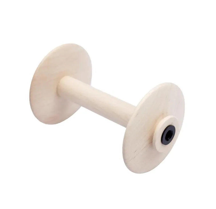 Unlackierte Kromski Spule aus Holz – Ersatzteil für Spinnrad, naturbelassen, standard Größe.