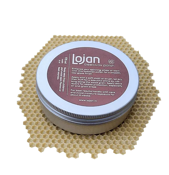 Lojan Bienenwachs Politur 175 ml zur Pflege von Spinnräder und Holzwerkzeugen